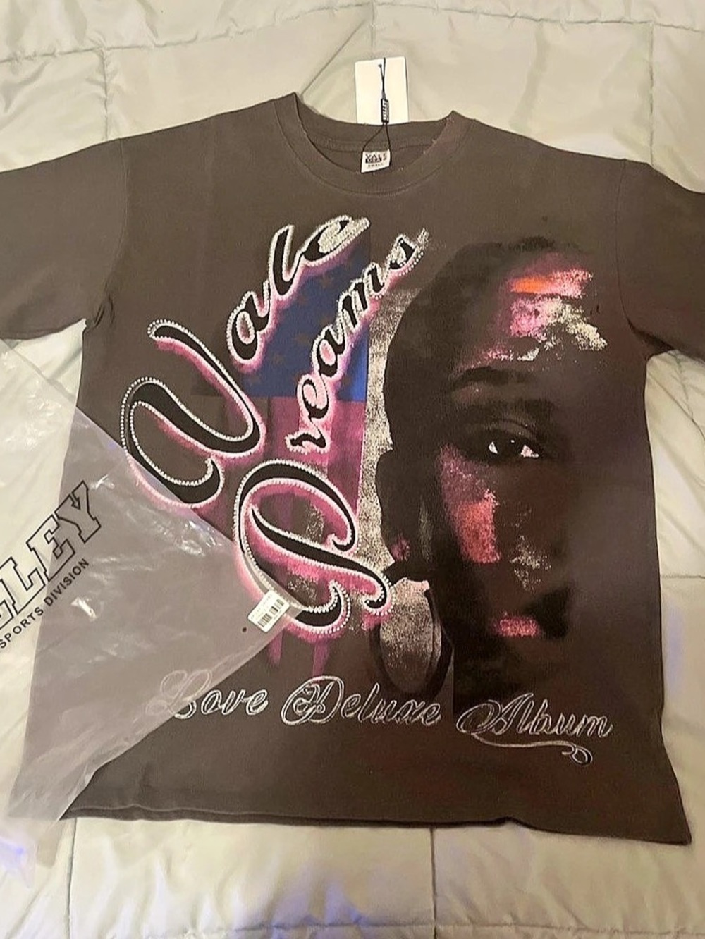 Valley Dreams graphic T-shirt Graphic Short Sleeve Tee in Brown